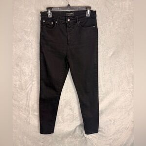 Banana Republic Black High-Rise Skinny Jeans